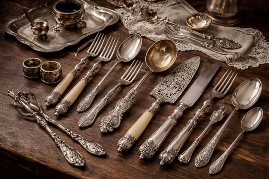 European Silver Plated Flatware - Mixed Patterns