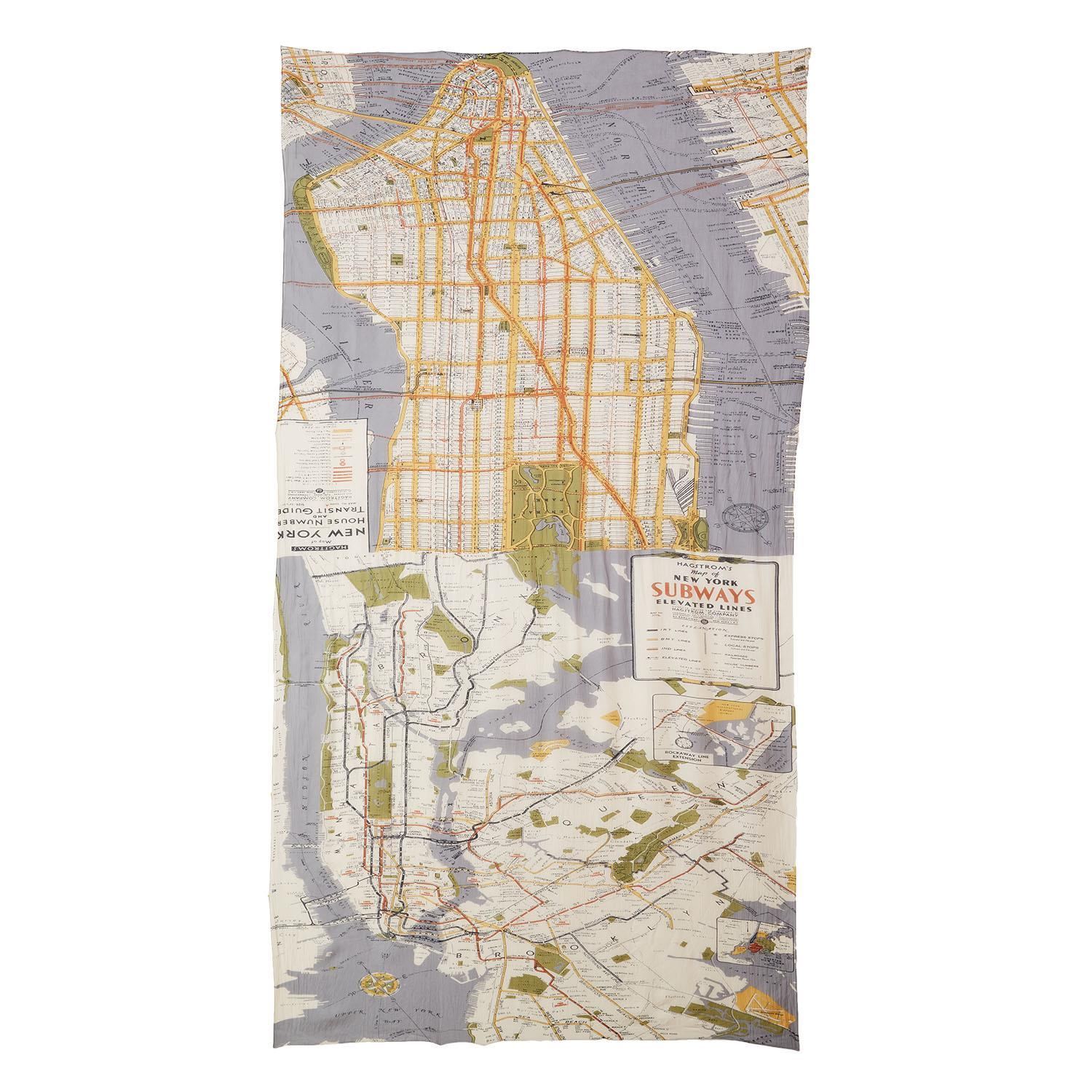 New York Scarf - The White Barn Antiques