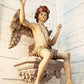 Italian Winged Angel c. 1830 - The White Barn Antiques