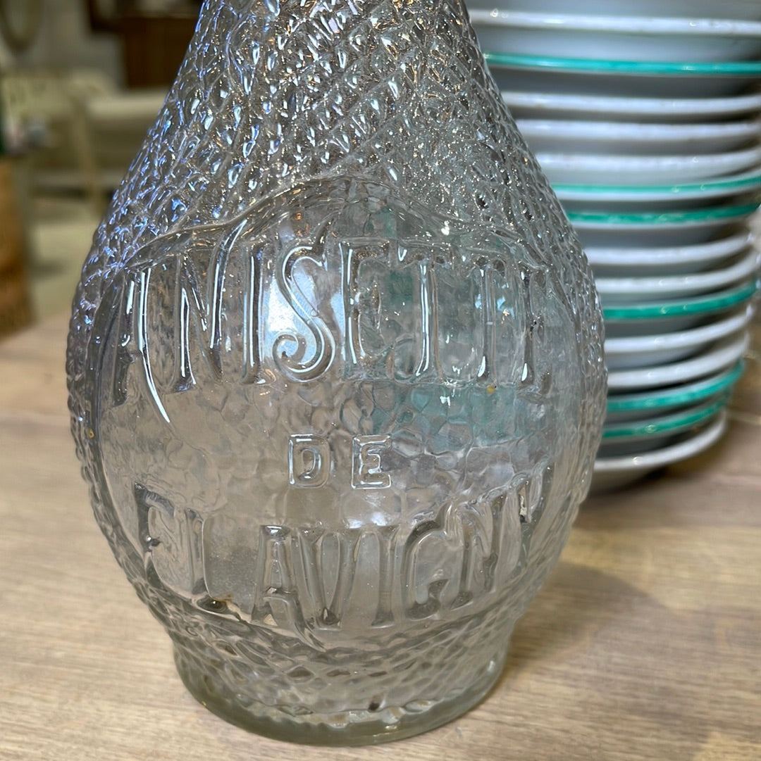 Anisette Carafe - Glass Carafe - The White Barn Antiques