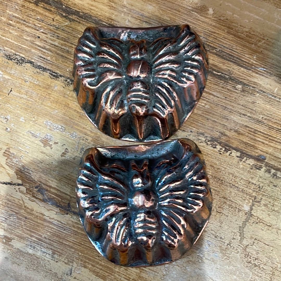 Mini Copper Molds - Butterfly Papillion - The White Barn Antiques