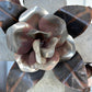 Stone Cross W/Roses and Leaves - The White Barn Antiques