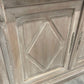 French Walnut China Cabinet with Glass Doors - The White Barn Antiques