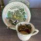 W Adams Italian Scenery Cup and Saucer - The White Barn Antiques