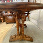Vendage Table with Carved Detail - The White Barn Antiques