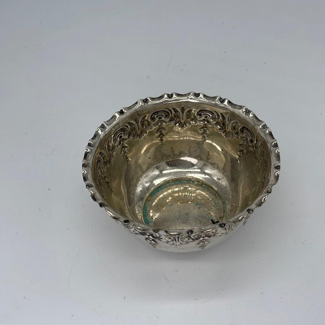 Silver Sterling Bowl 1890 - The White Barn Antiques