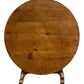 Vendage Table with Carved Detail - The White Barn Antiques