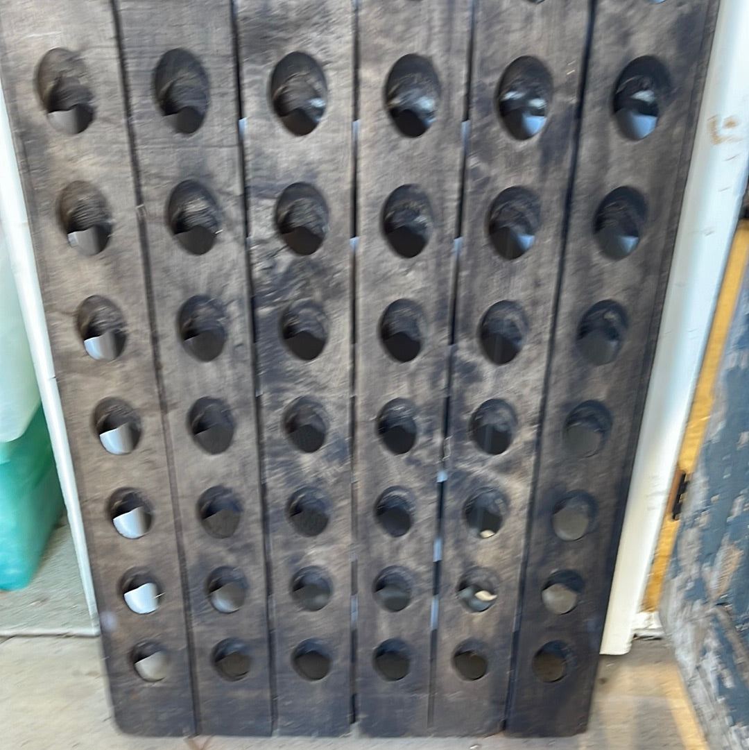 Wine Bottle Drying Board - The White Barn Antiques