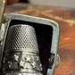 Souvenir thimble in a leather case - The White Barn Antiques