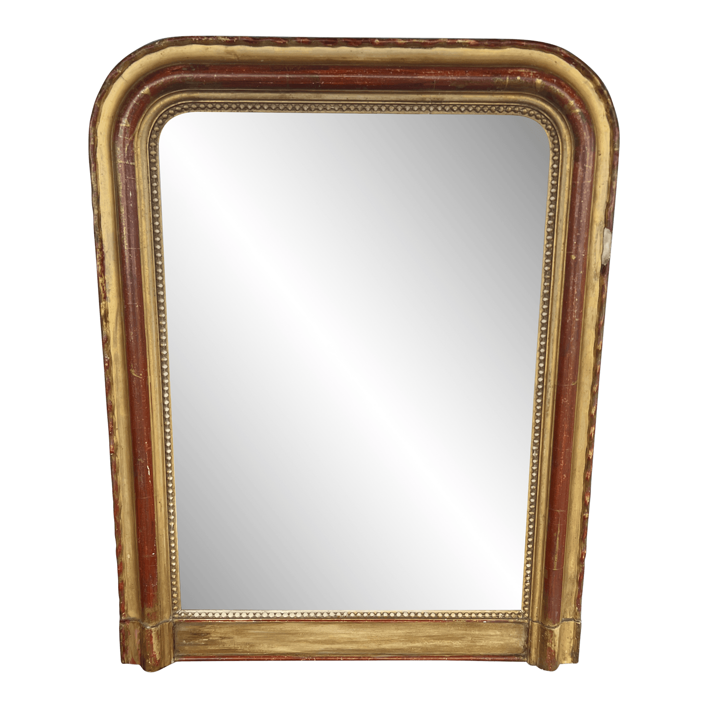 Late 19th Century Small Louis Philippe Mirror - The White Barn Antiques