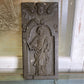 Carved Wood Religious Panel 1850 - The White Barn Antiques