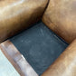Leather Club Chair - French Moustache - The White Barn Antiques