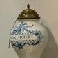 Blue and White Glazed Tobacco Jar circa 1800 - The White Barn Antiques