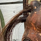 Swedish Wooden Horse circa 1910 - The White Barn Antiques