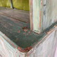 Cupboard - Green 19th Century 2 Pieces - The White Barn Antiques