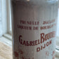 Vintage Mid 20th Century French Stoneware Prunelle De Bourgogne Liquor Bottle - The White Barn Antiques