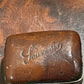 Souvenir thimble in a leather case - The White Barn Antiques