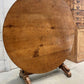 Vendage Table with Carved Detail - The White Barn Antiques
