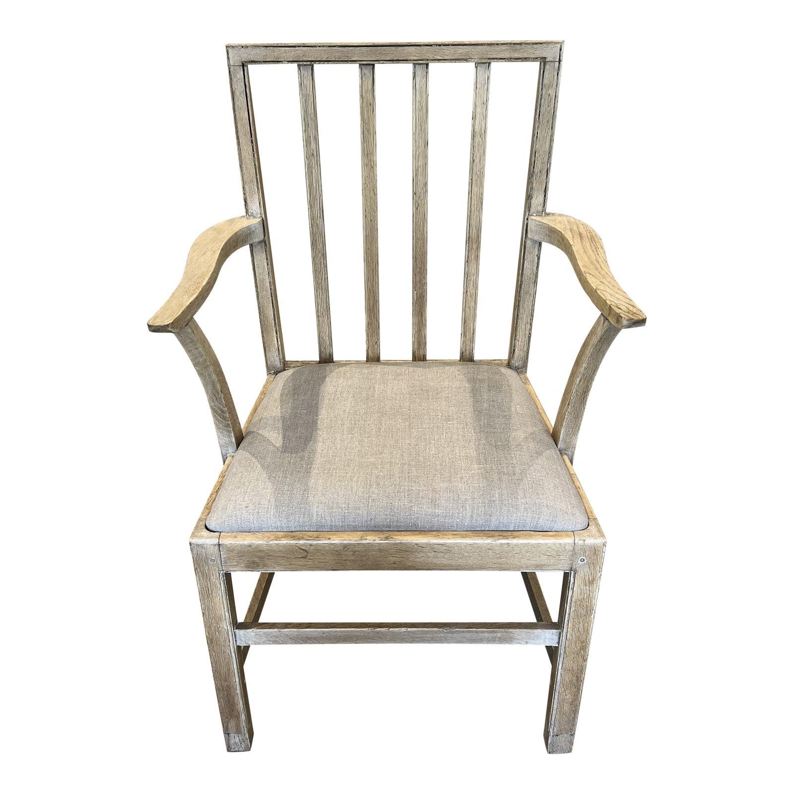 Early 20th Century Bleached Gordon Russell Armchair - The White Barn Antiques