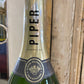 Large Magnum Piper Heidsieck Glass Champagne Bottle - The White Barn Antiques