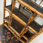 19th Century Original Lacquer Bamboo Cabinet - The White Barn Antiques