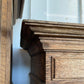 Oak File Cabinet Bleached with Doors and Compartments - The White Barn Antiques