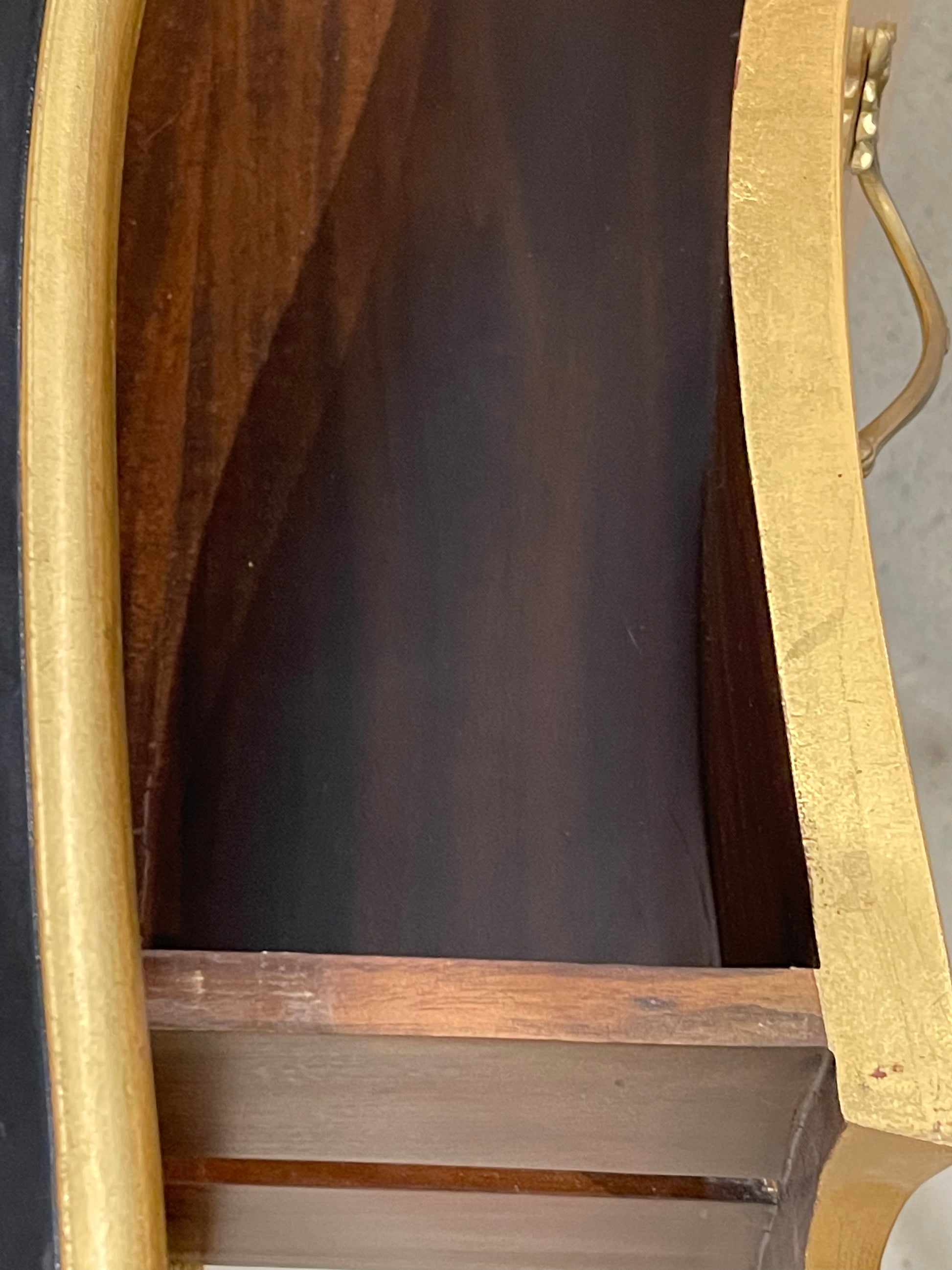 Gold French Heritage Bombay Chest - The White Barn Antiques