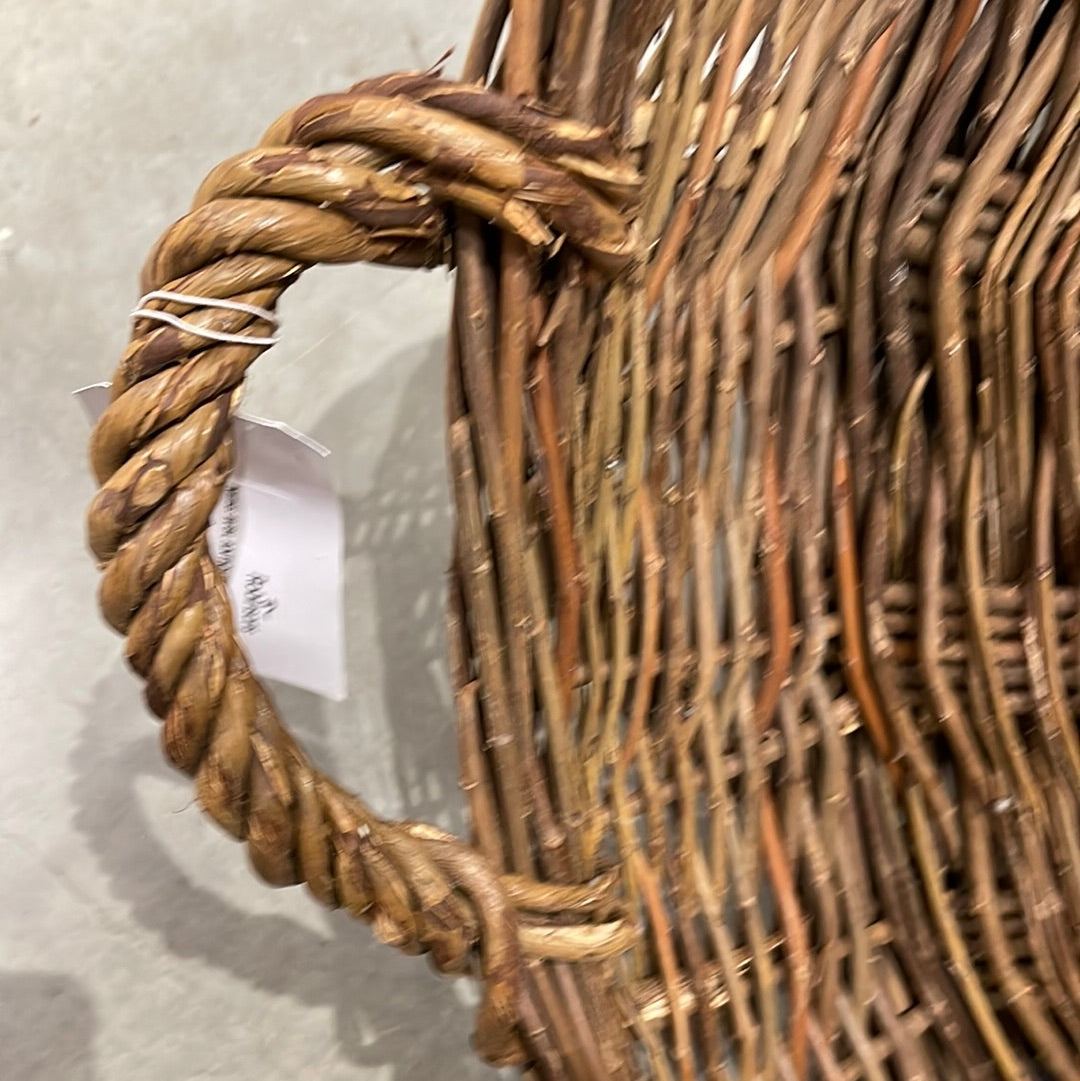 Shallow Basket 1920 - The White Barn Antiques