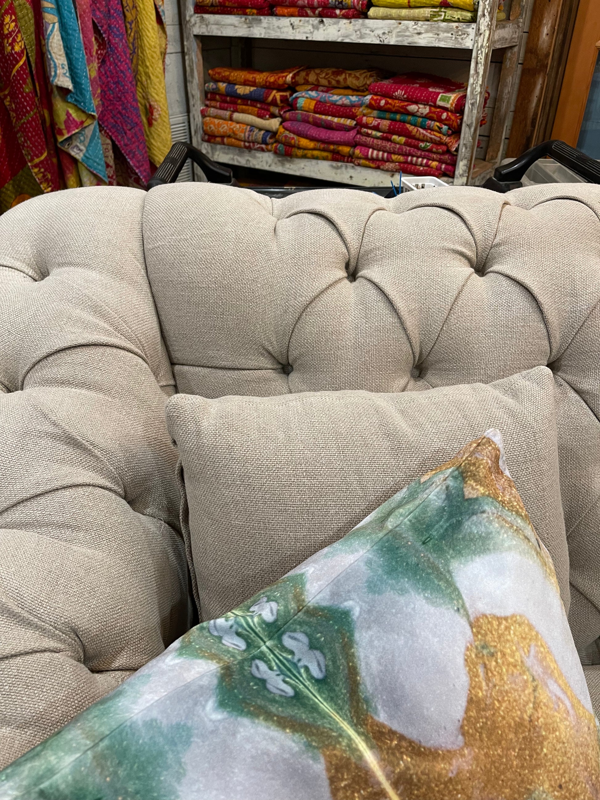 Oversized Couch or Sofa - The White Barn Antiques