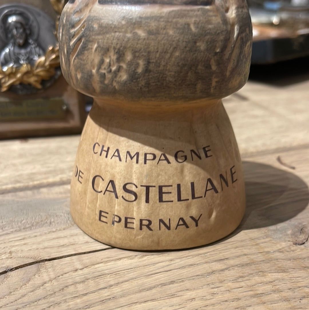 Epernay Champagne Cork Ashtray - The White Barn Antiques