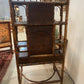 19th Century Original Lacquer Bamboo Cabinet - The White Barn Antiques