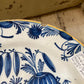 Blue & White Delft Charger 12.5" - The White Barn Antiques