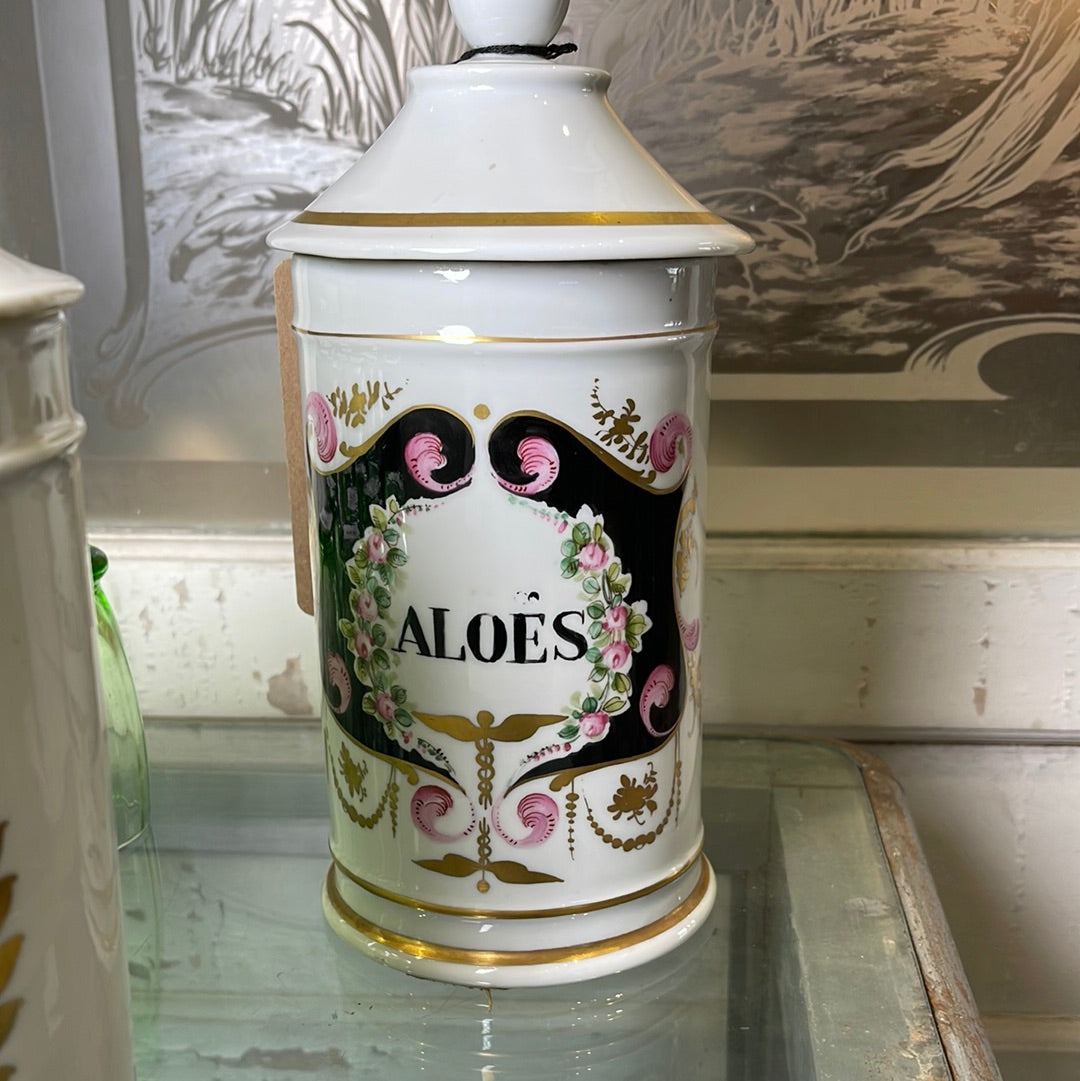 Pharmacy Pot - The White Barn Antiques