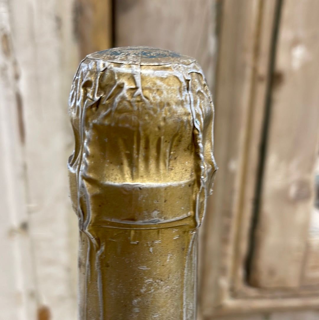 Large Nicolas Feuillatte Glass Cru Bottle - The White Barn Antiques