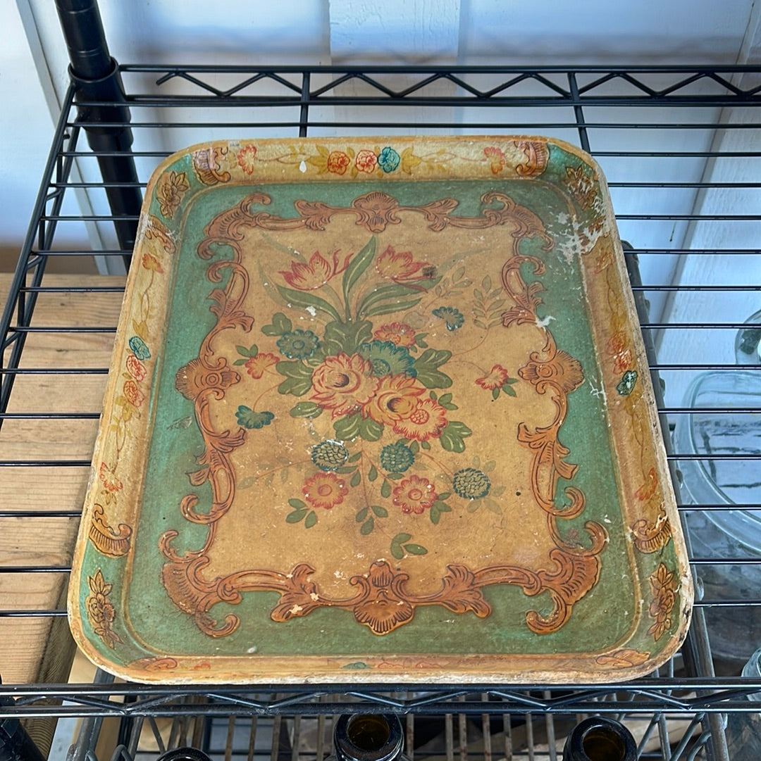 Florentine Tray - The White Barn Antiques