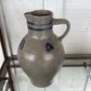 German Made Westerwald Stoneware Crock Pitcher - The White Barn Antiques
