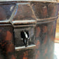 Striped Hat Box - The White Barn Antiques