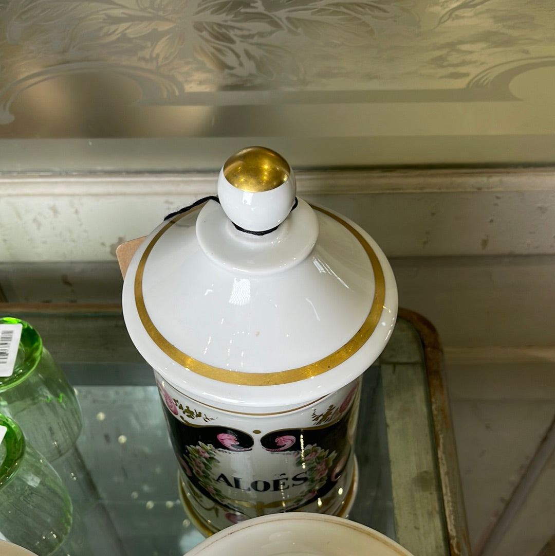 Pharmacy Pot - The White Barn Antiques