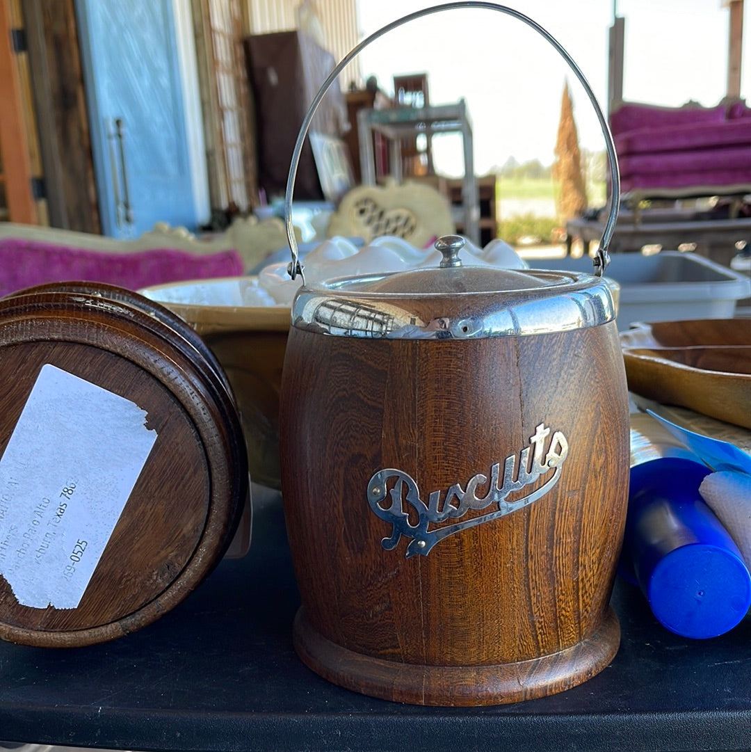 Biscuit Barrels - The White Barn Antiques