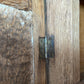 Oak File Cabinet Bleached with Doors and Compartments - The White Barn Antiques