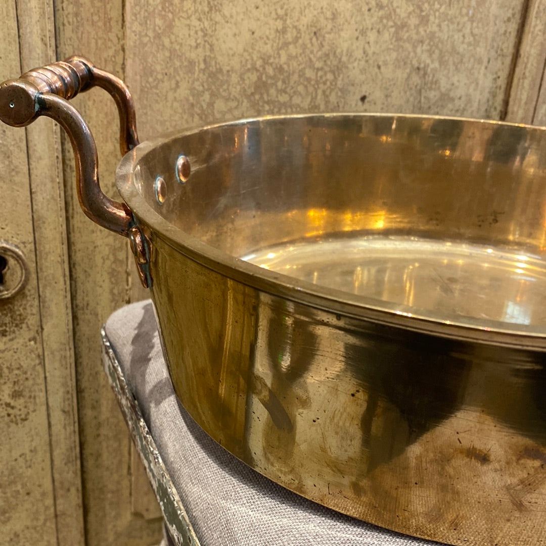 Copper Preserve Pan - The White Barn Antiques