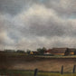 Painting of Field Scene - The White Barn Antiques