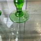 Small Green Wine Glass - The White Barn Antiques