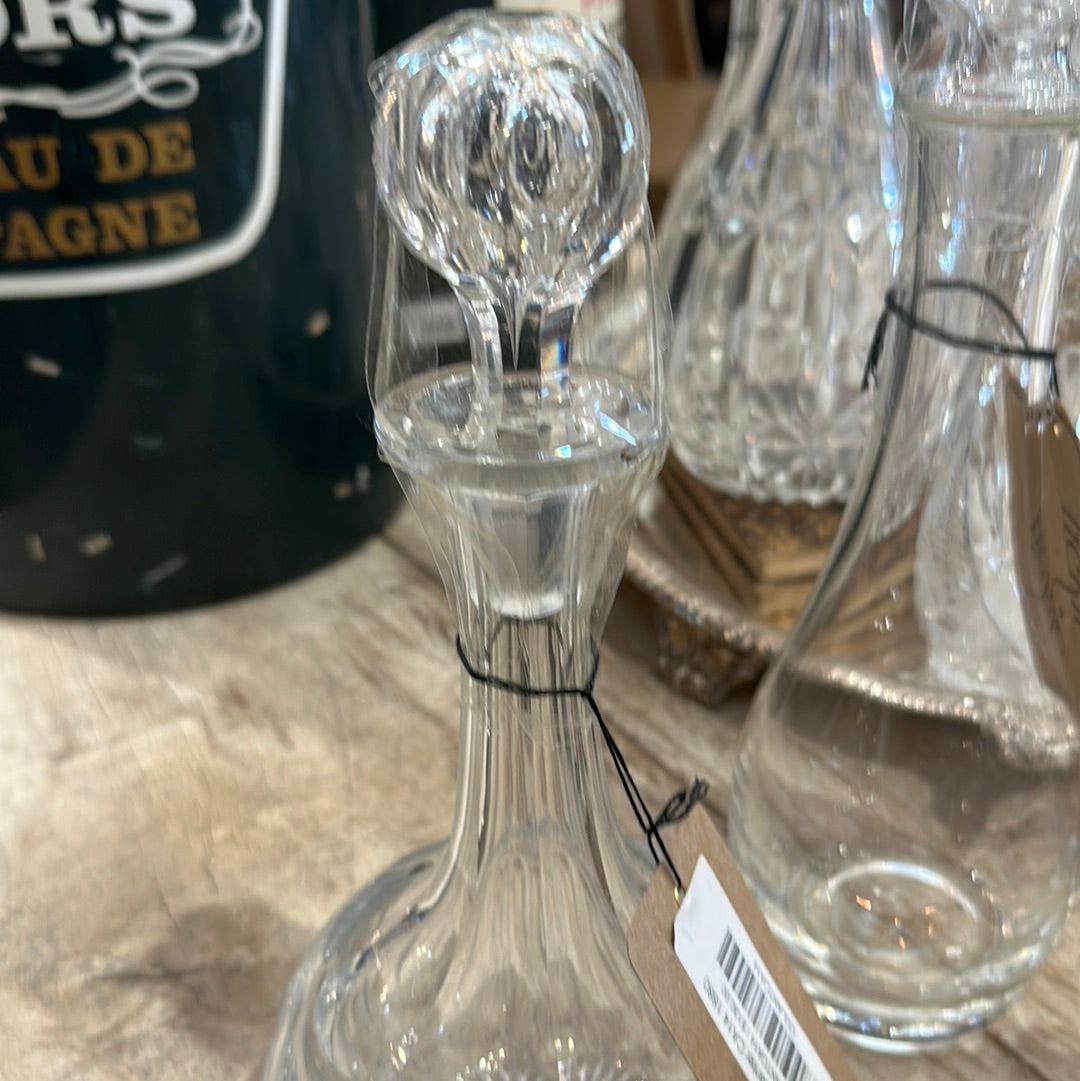 Glass Decanter CA14 1880 - The White Barn Antiques