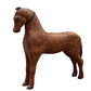 Swedish Wooden Horse circa 1910 - The White Barn Antiques