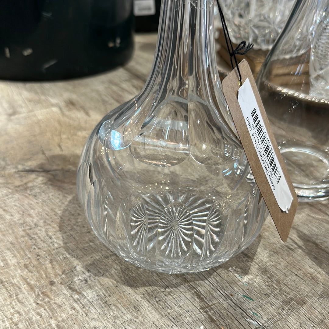 Glass Decanter CA14 1880 - The White Barn Antiques