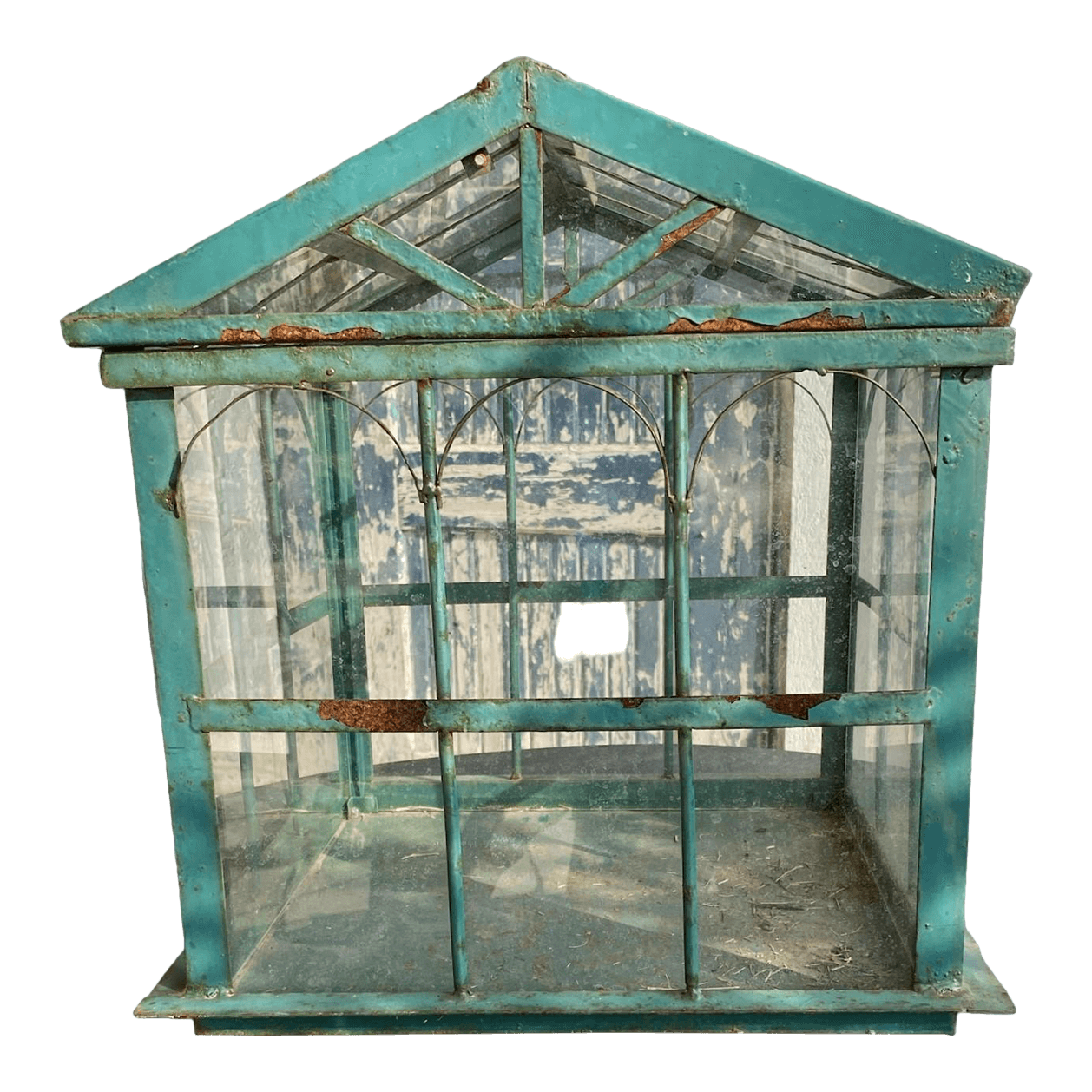 Terrarium Metal 1920 - The White Barn Antiques