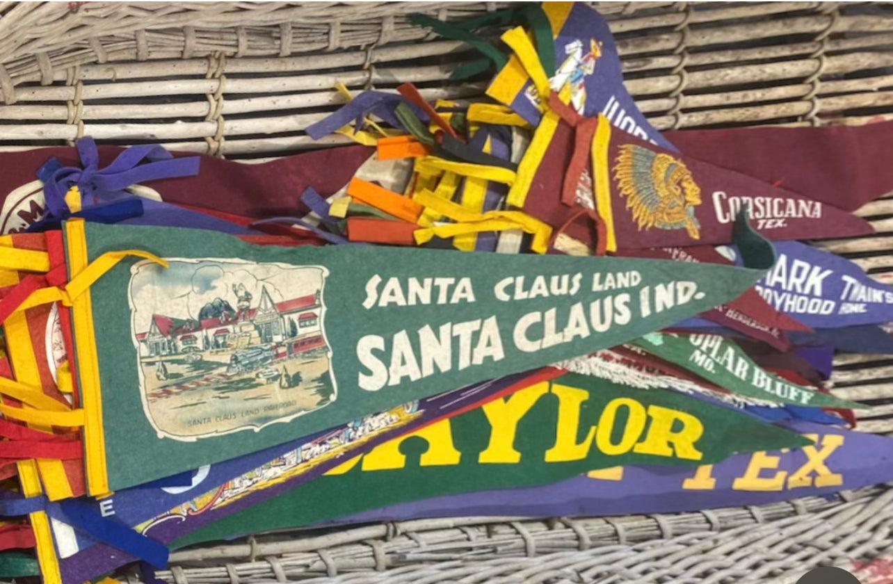 Pennant Flags - The White Barn Antiques