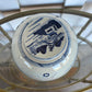 1950s Blue and White Chinese Vase With a Lid - The White Barn Antiques