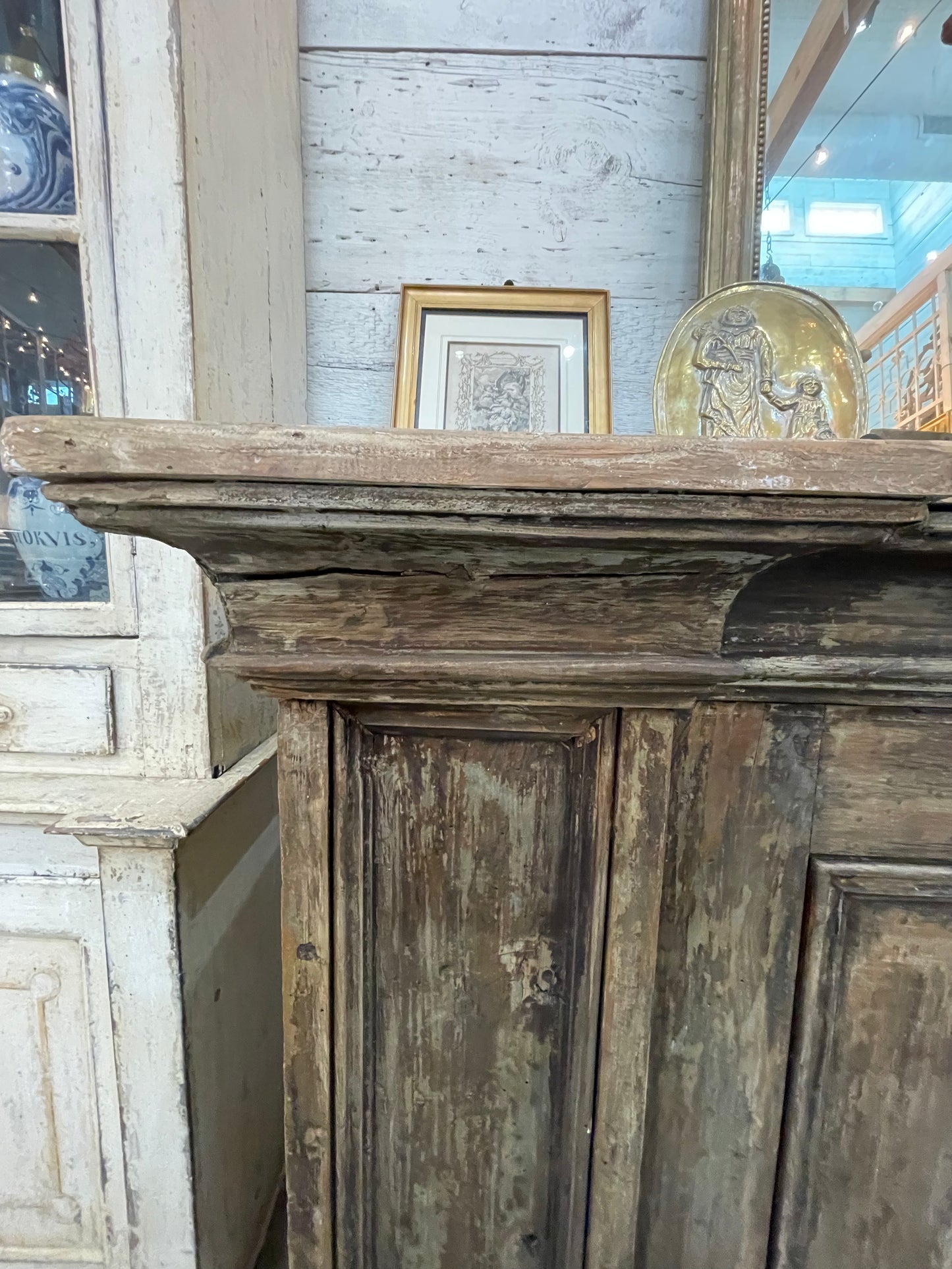 Sideboard Enfilade Italian Sacristy - The White Barn Antiques